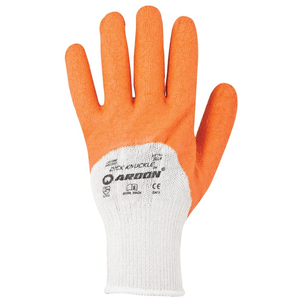 Pracovní rukavice máčené DICK KNUCKLE, velikost 10", ARDON