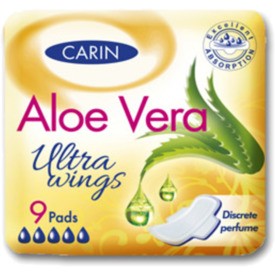 Carine Ultra aloe vera s křidélky 9ks Kg GIGA Sklad20 P4993 5