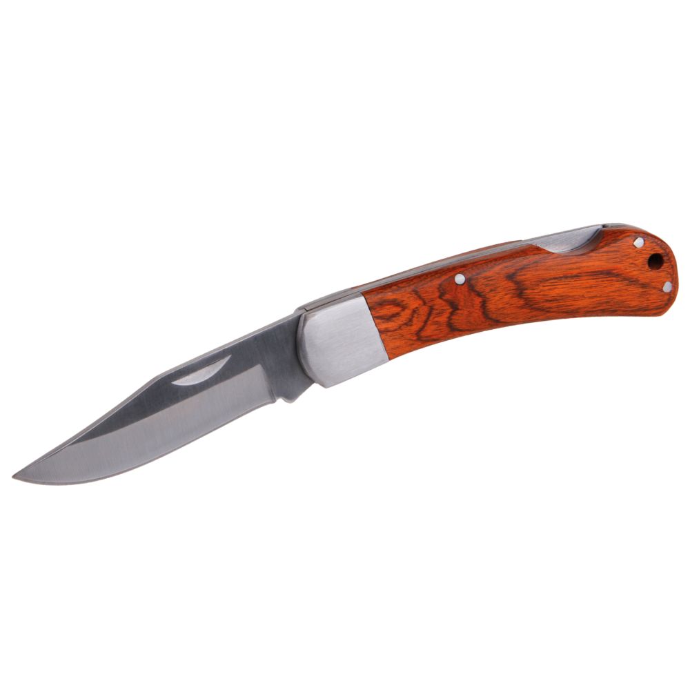 Nůž zavírací, nerez, rukojeť dřevěná, 17,5cm, FESTA 0.122000 Kg GIGA Sklad20 16235 14