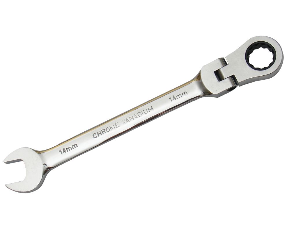 Klíč ráčnový očkoplochý s kloubem, 17mm, 72 zubů, FESTA 0.200000 Kg GIGA Sklad20 17625 4