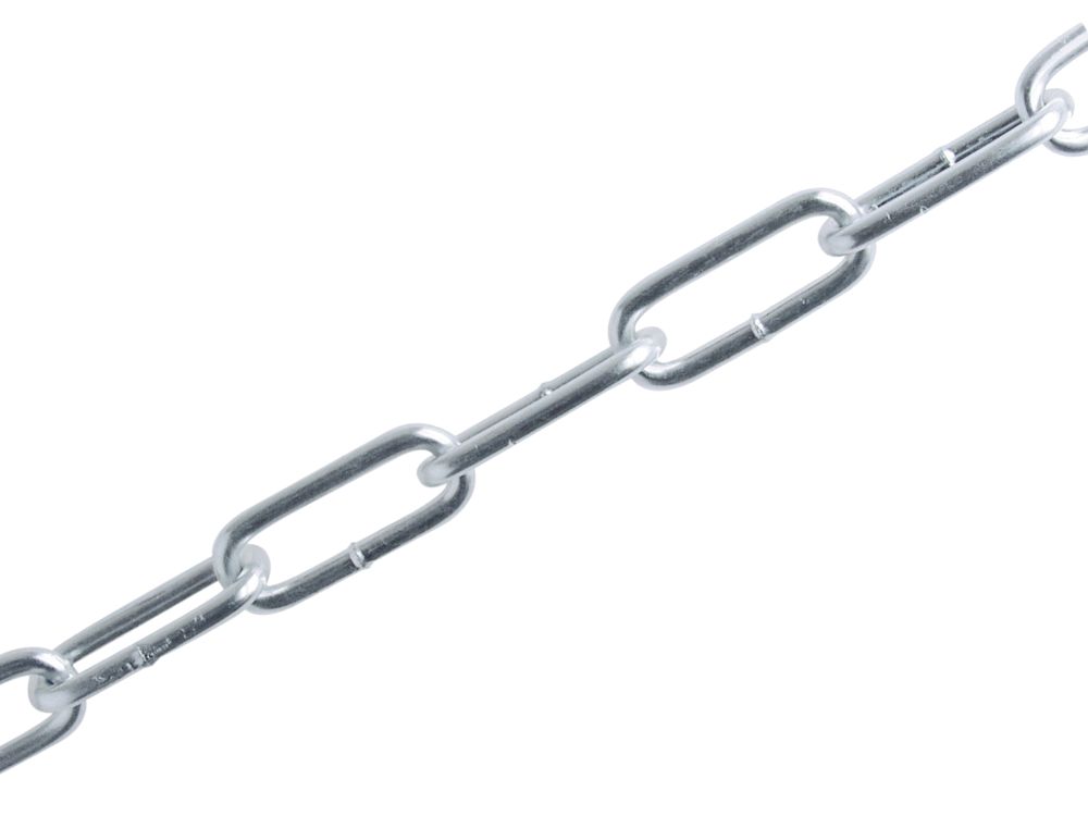 Řetěz dlouhý článek DIN 763, pr. 3mm, cívka 60m, ZN 8.730000 Kg GIGA Sklad20 770203 4