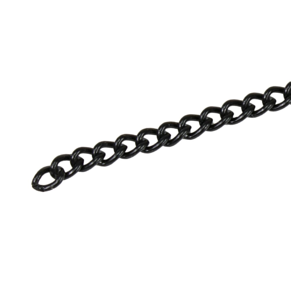 Řetěz kroucený, pr. 2,0mm, cívka 25m, černý pozink 2.240000 Kg GIGA Sklad20 781620C 2