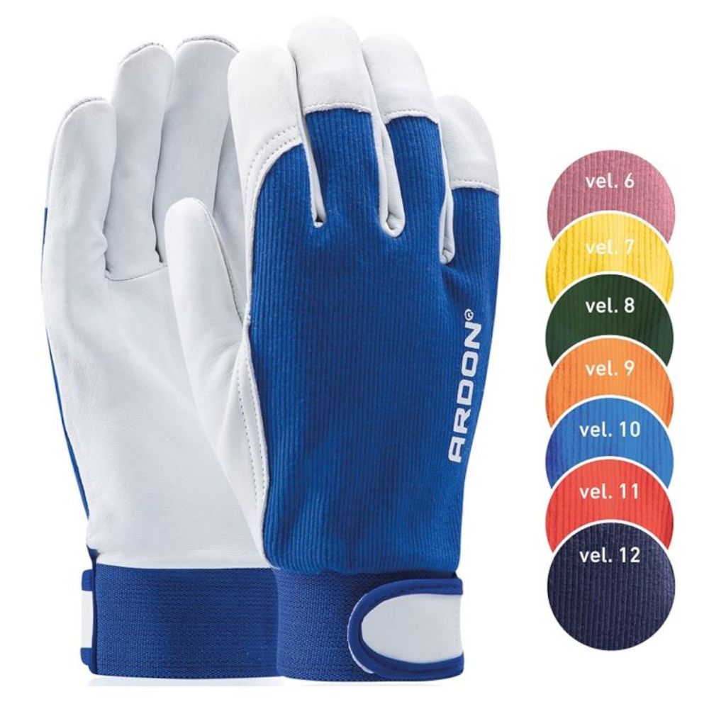 Rukavice kožené, HOBBY, 11" (XXL), ARDON