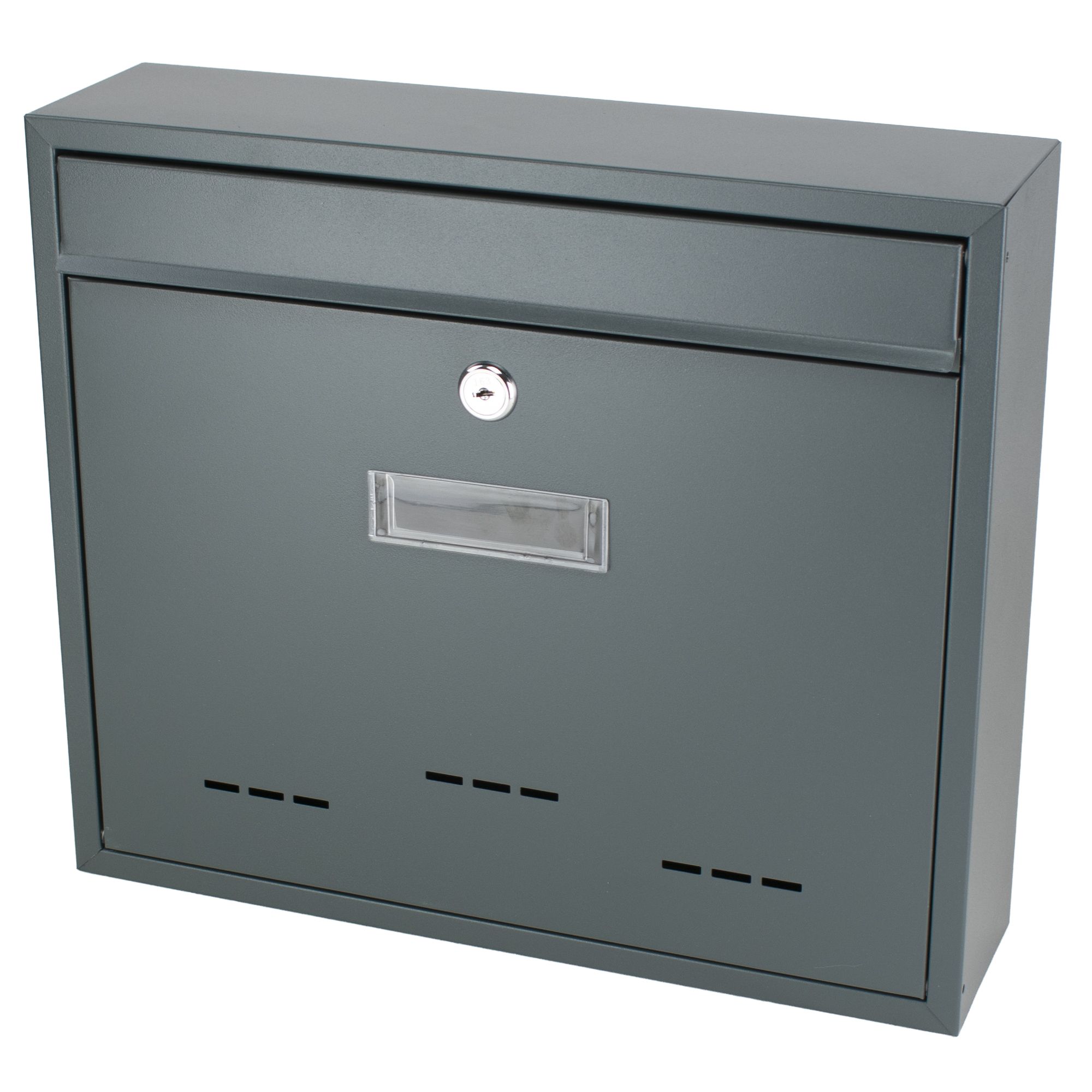 Poštovní schránka antracitová, 360x90x310mm, RADIM V.