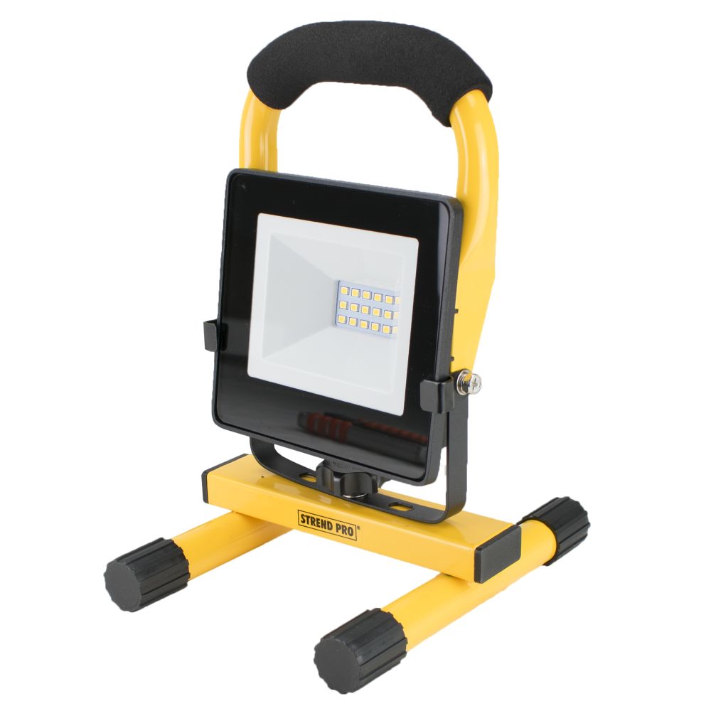 LED reflektor přenosný, SMD, 10W, 800lm, 230V, STREND PRO