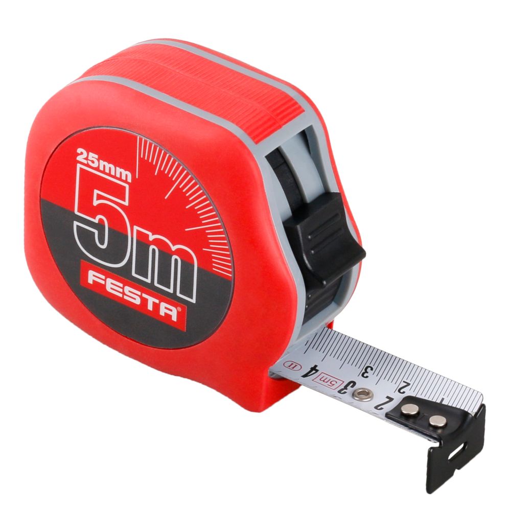 Metr svinovací nylon, 5m x 25mm, FESTA