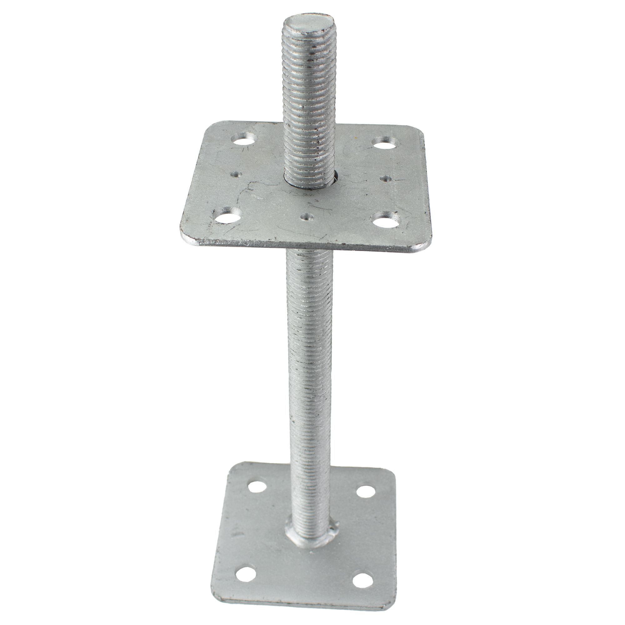 Patka sloupku stavitelná, M24 x 330mm, pevná matice, ZN