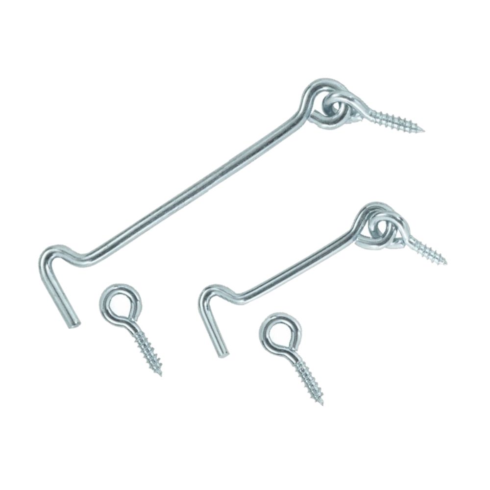 Hák rozpěrný s okem, 80 x 3,5mm, ZN