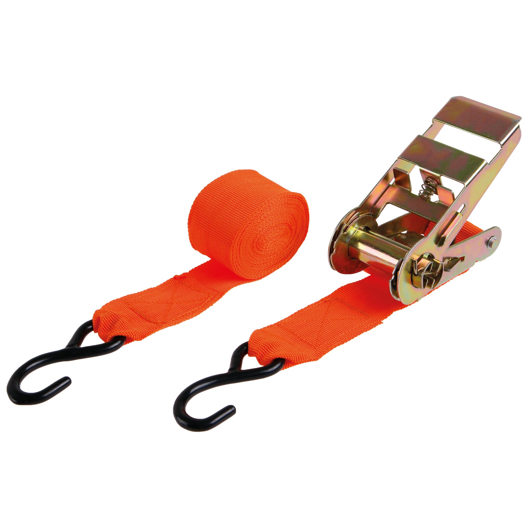 Pás upínací s ráčnou a háky, 50mm × 5m