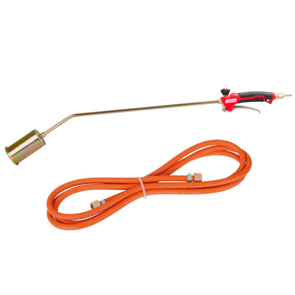 Hořák na PB, 60kW, 55x850mm, hadice 3m, FESTA