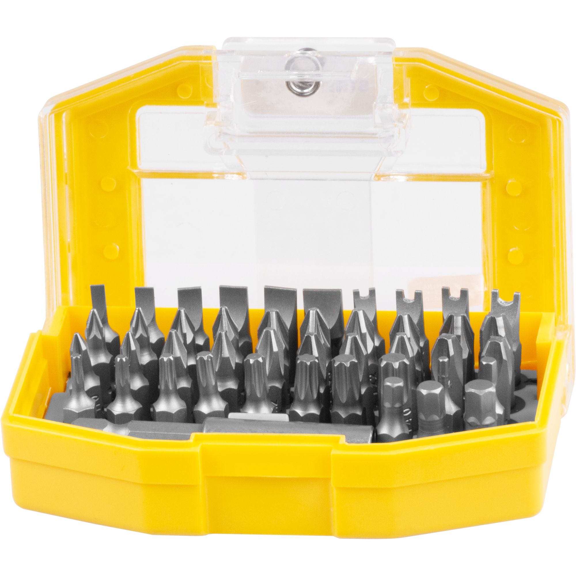 Sada bitů s magnet. držákem, 44ks, CrV S2, BSY256, STREND PRO