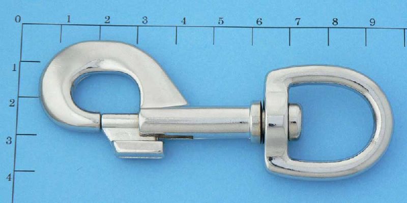 Karabina otočná, kulaté oko, 90 x 26mm