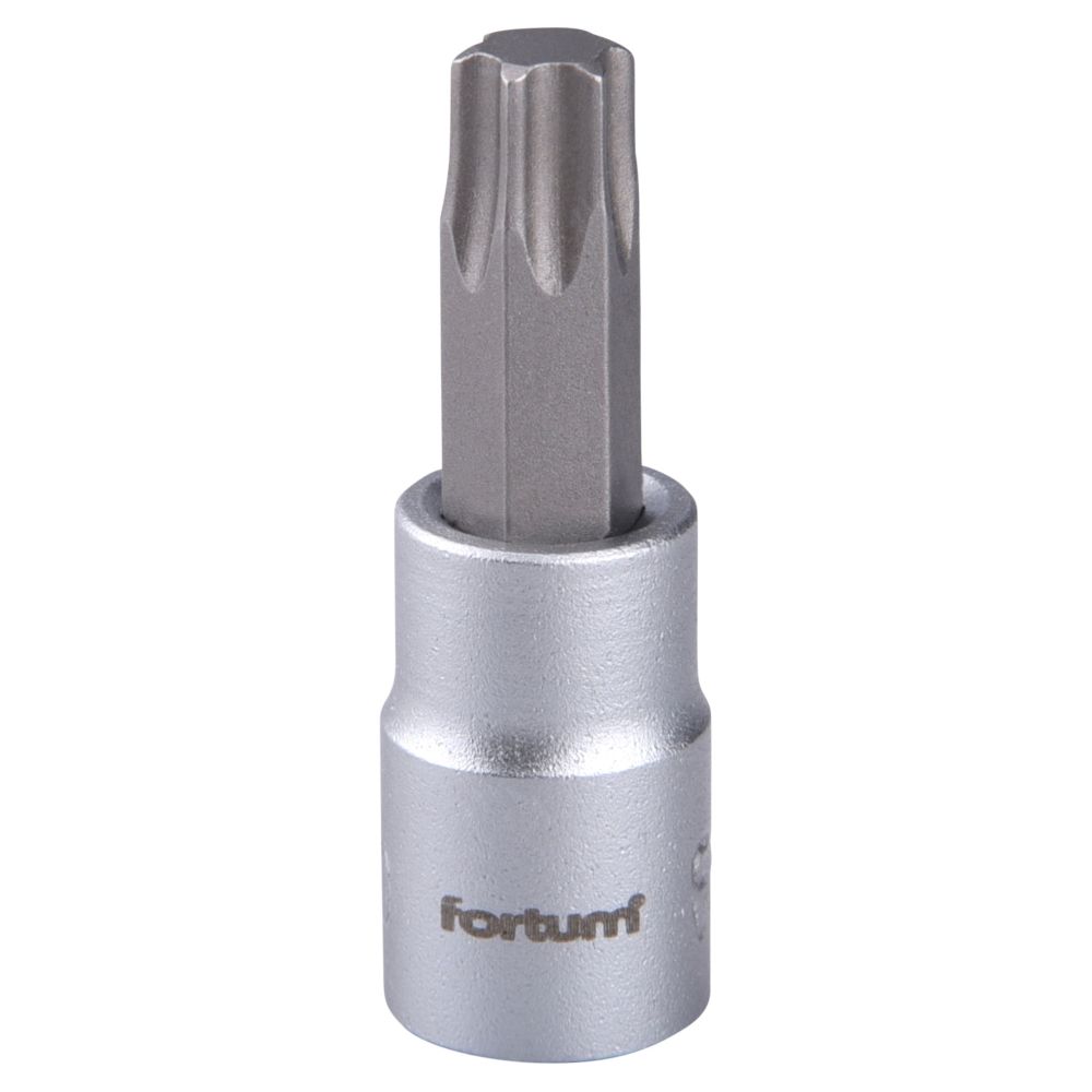 Gola hlavice 1/4", TORX zástrčná, T40, CrV, FORTUM