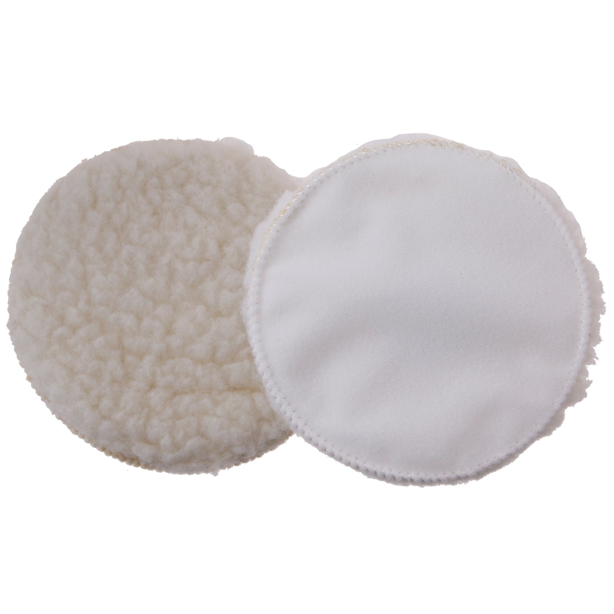 Kotouč leštící, 125mm, ovčí rouno, suchý zip