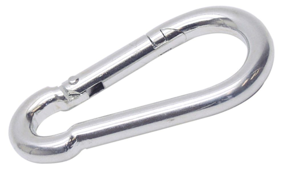 Karabina hasičská 180 x 14mm, DIN 5299C, ZN