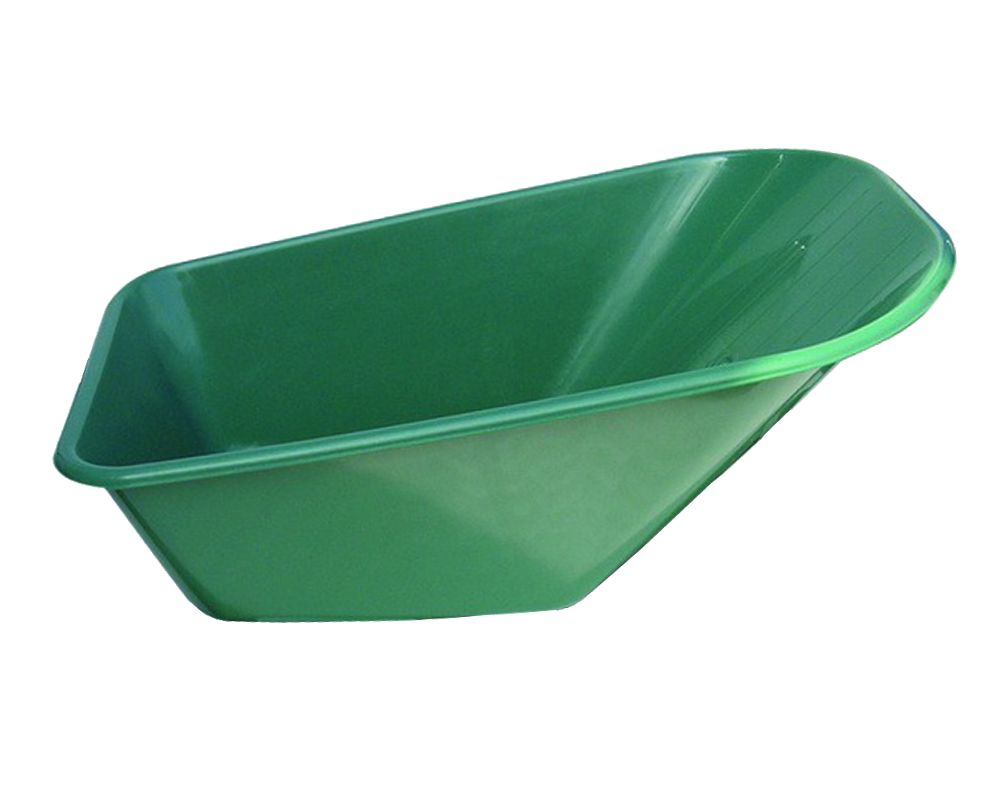 Korba na kolečka, 100L, plast - zelená, LIVEX