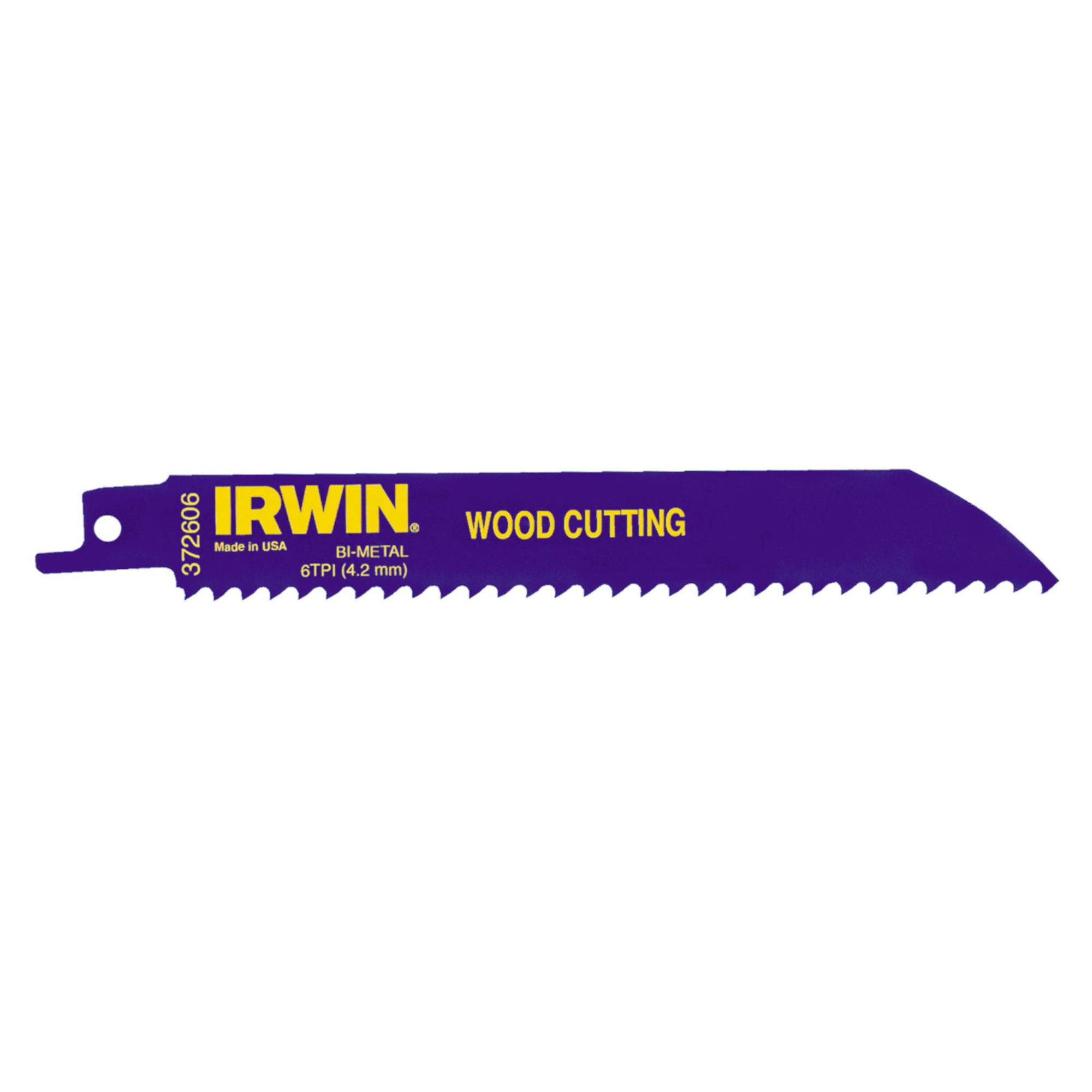 Pilový list do ocasky na dřevo, 150x1mm, 6TPI, BiM, IRWIN 606R