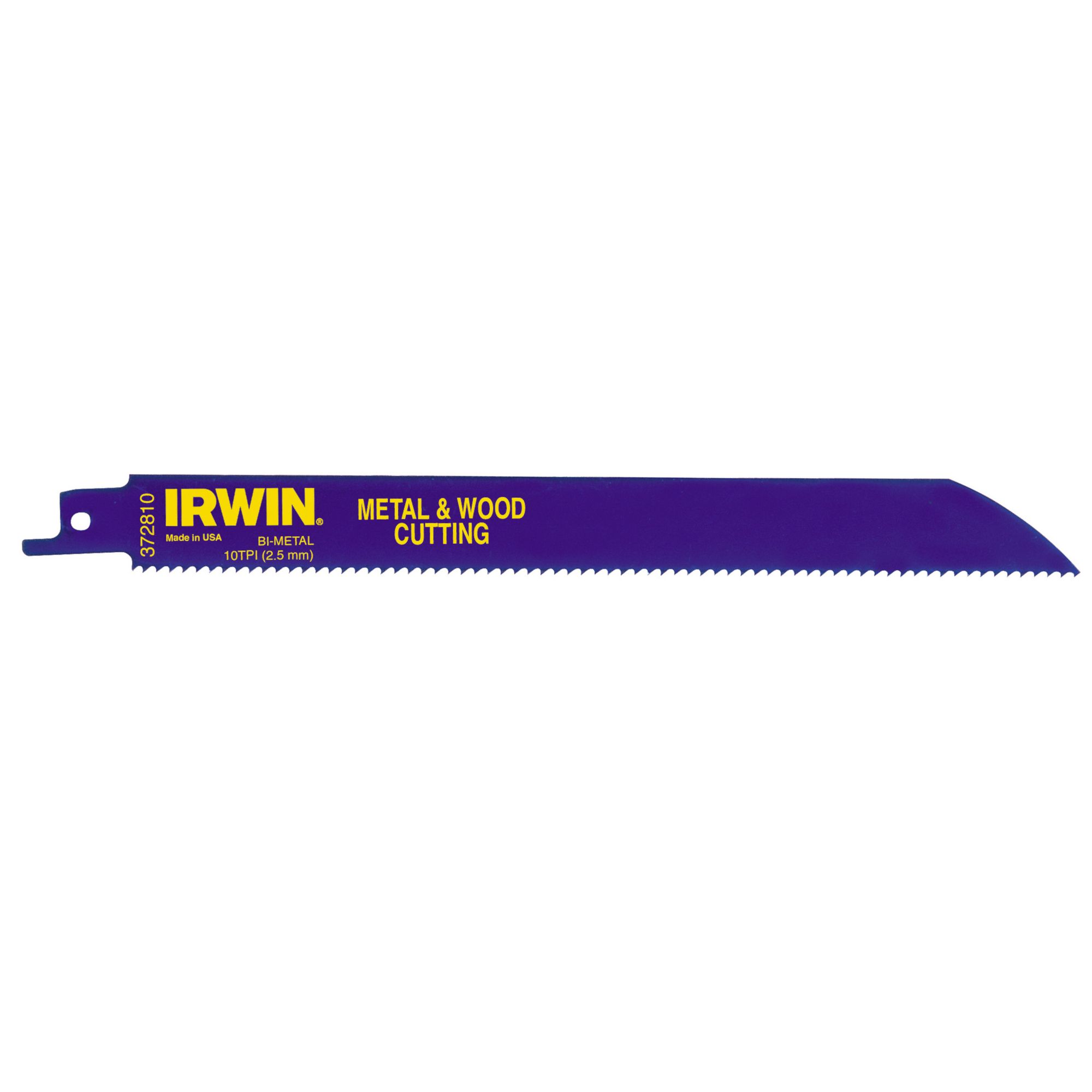 Pilový list do ocasky na kov a dřevo, 200x1,3mm, 10TPI, BiM, IRWIN 810R