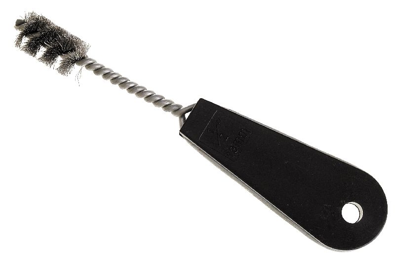 Kartáč na trubky, pr. 19mm, ocelový drát, plastová rukojeť