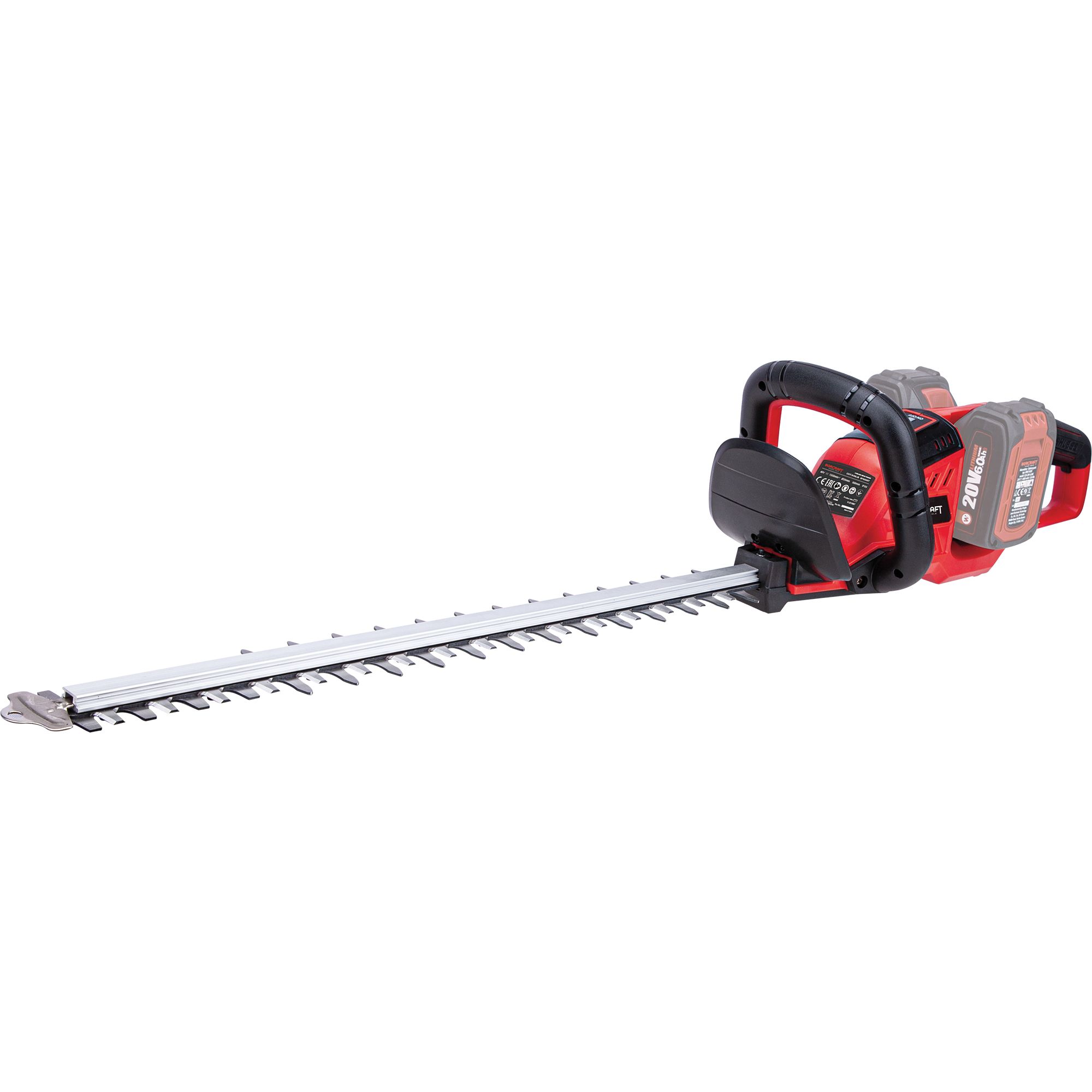 AKU nůžky na živý plot, 56cm, 2x20V, BRUSHLESS, ShareSYS, WORCRAFT CHT-S40LiB