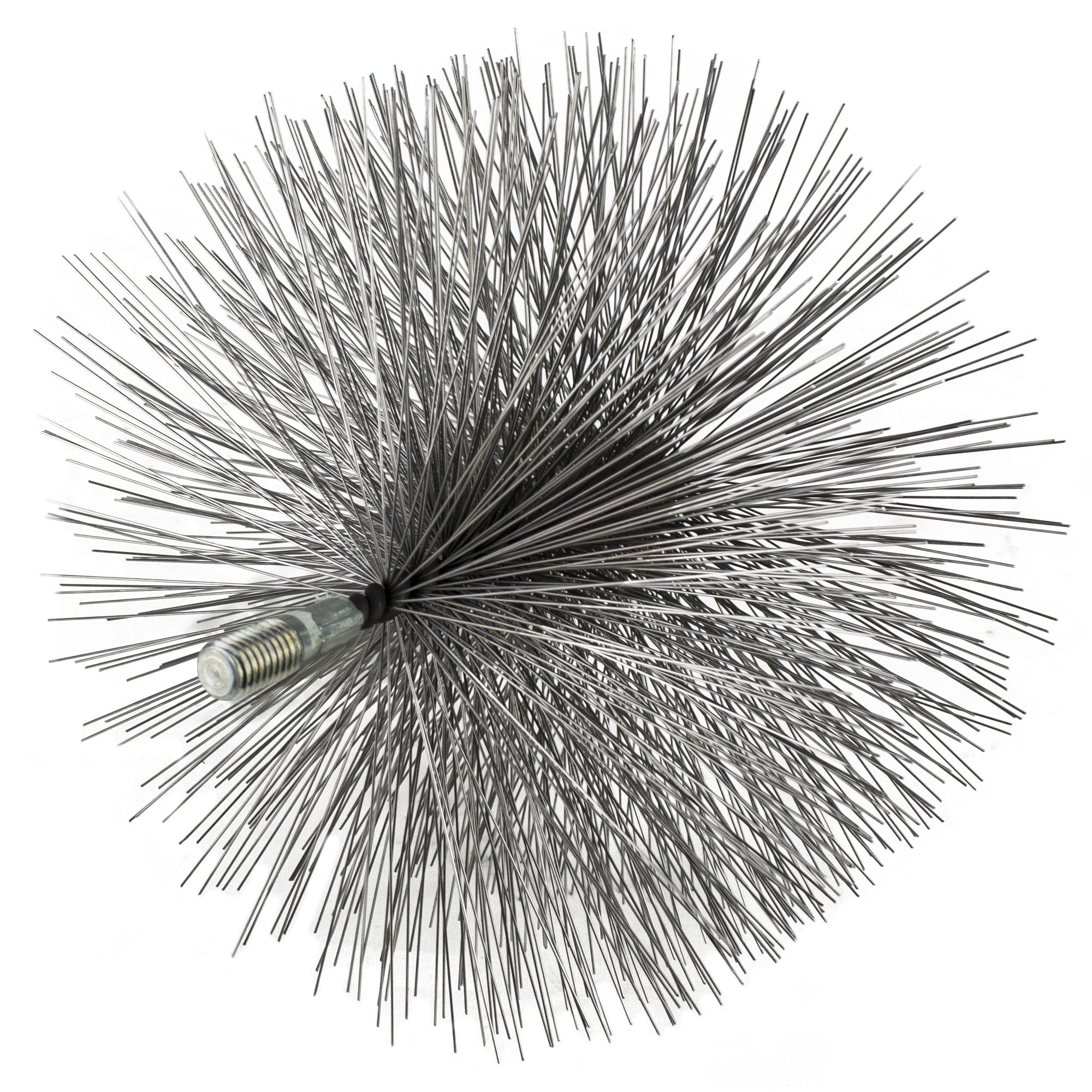 Kartáč komínový kulatý, 180mm, ocelový drát