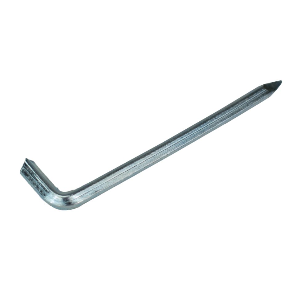 Skoba zatloukací, hranatá, 80x4,5mm, ZN