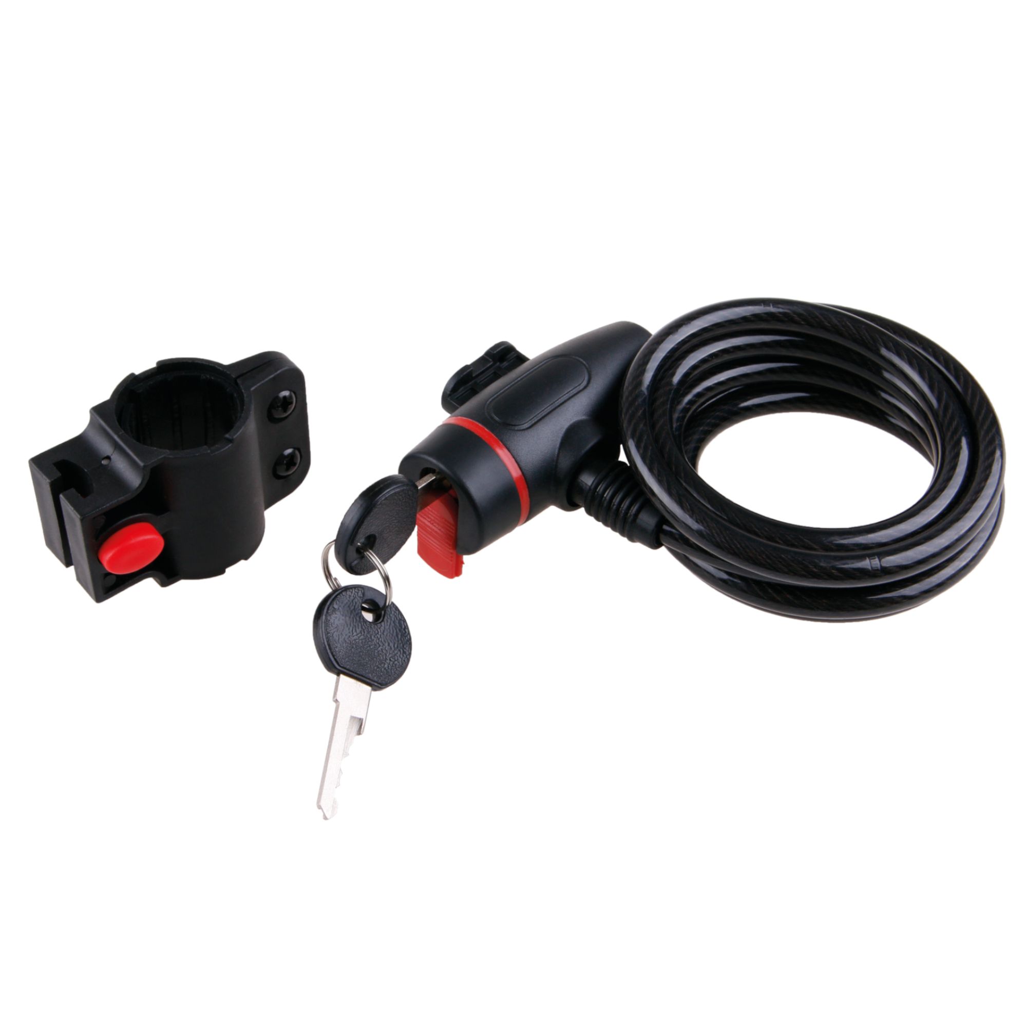 Zámek na kolo, 120cm x 8mm, spirálový, FESTA