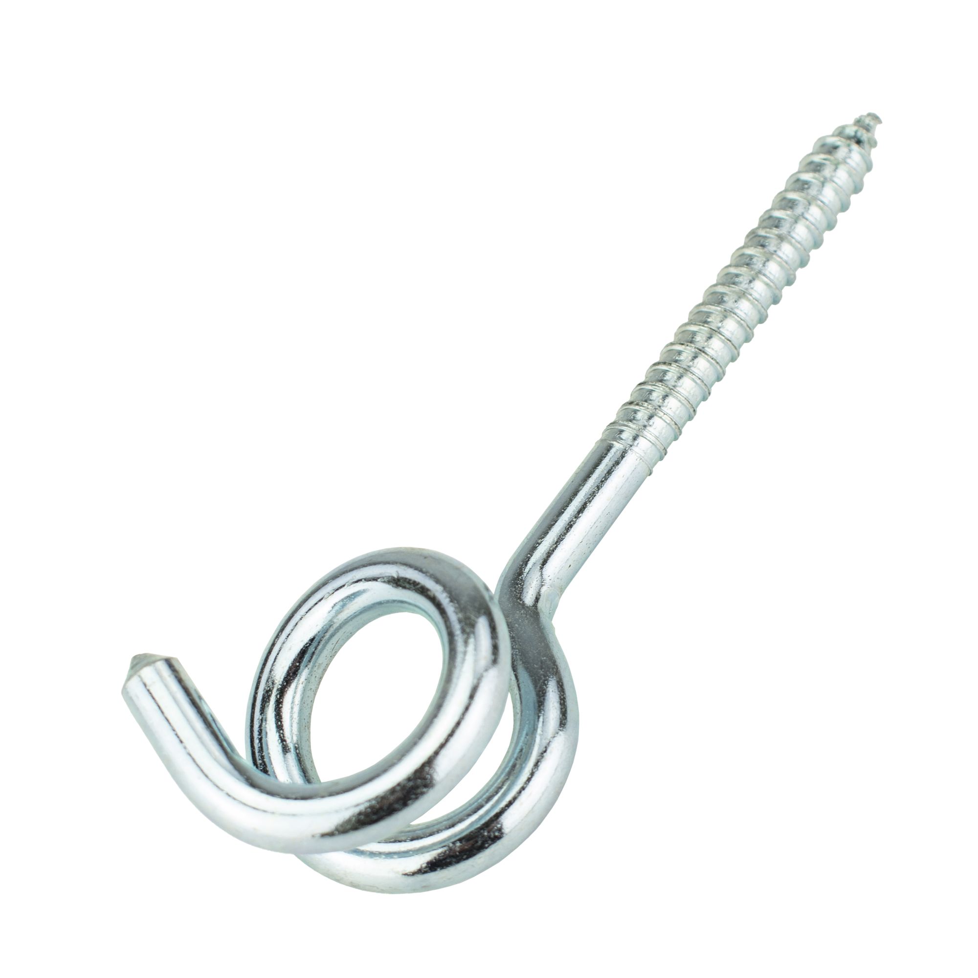 Hák houpačkový dvojitý s vrutem, 7,8x128mm, ZN