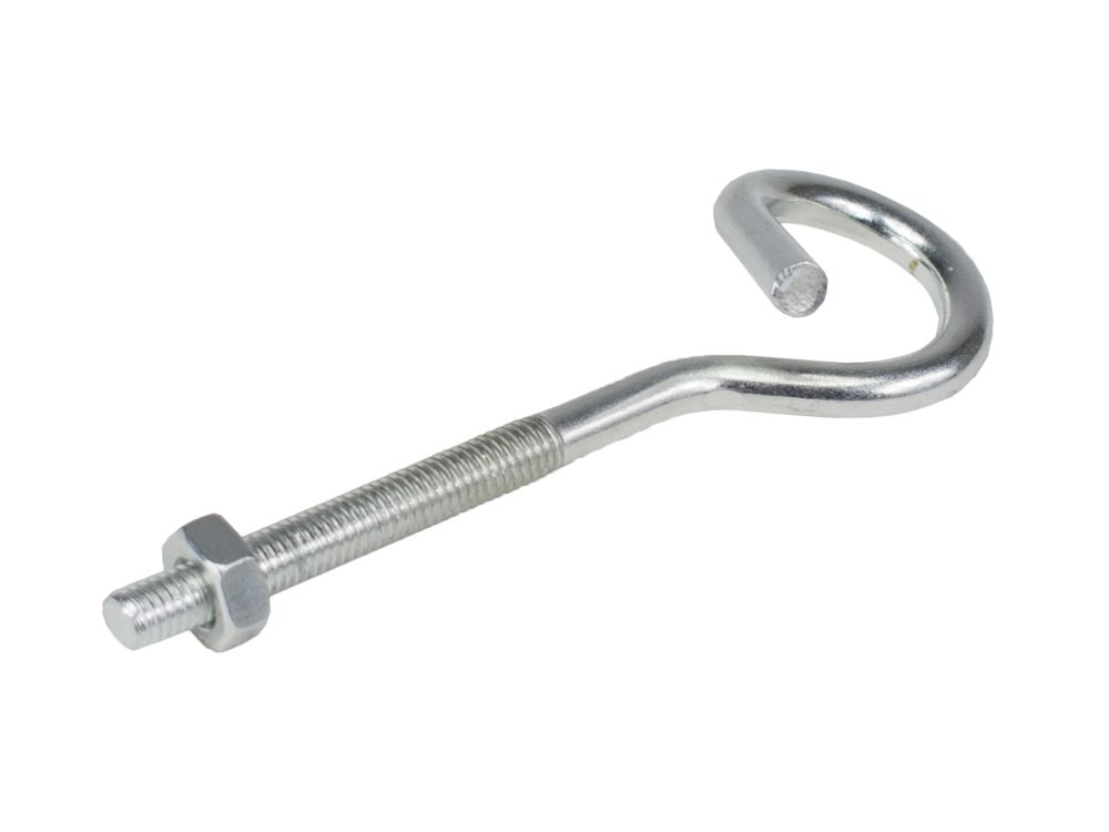 Hák houpačkový se závitem, M8 x 120mm, ZN