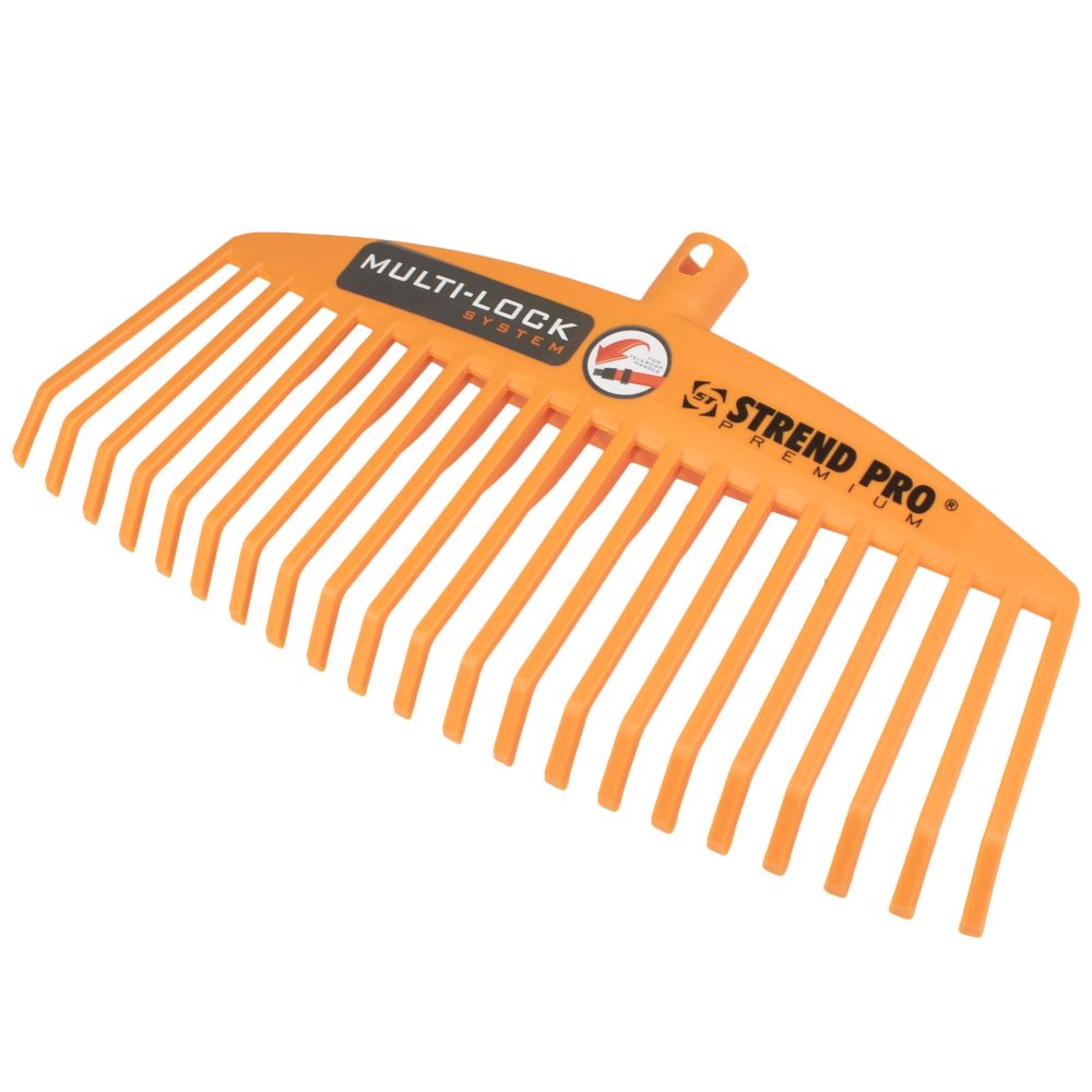 Hrábě švédské, lamelové, 42cm, plast, bez násady, sys. MULTI-Lock, STREND PRO