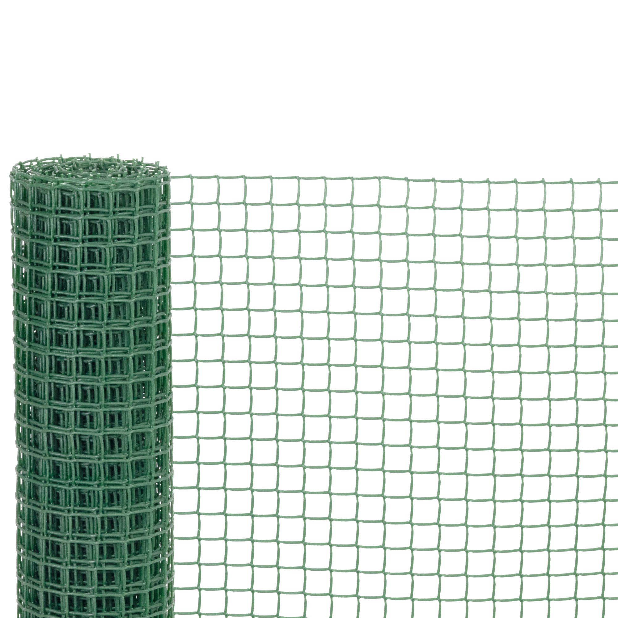 Pletivo celoplastové, 100cm, 20x20mm, role 5m, 300g/m2, zelené, ECONOMY 7