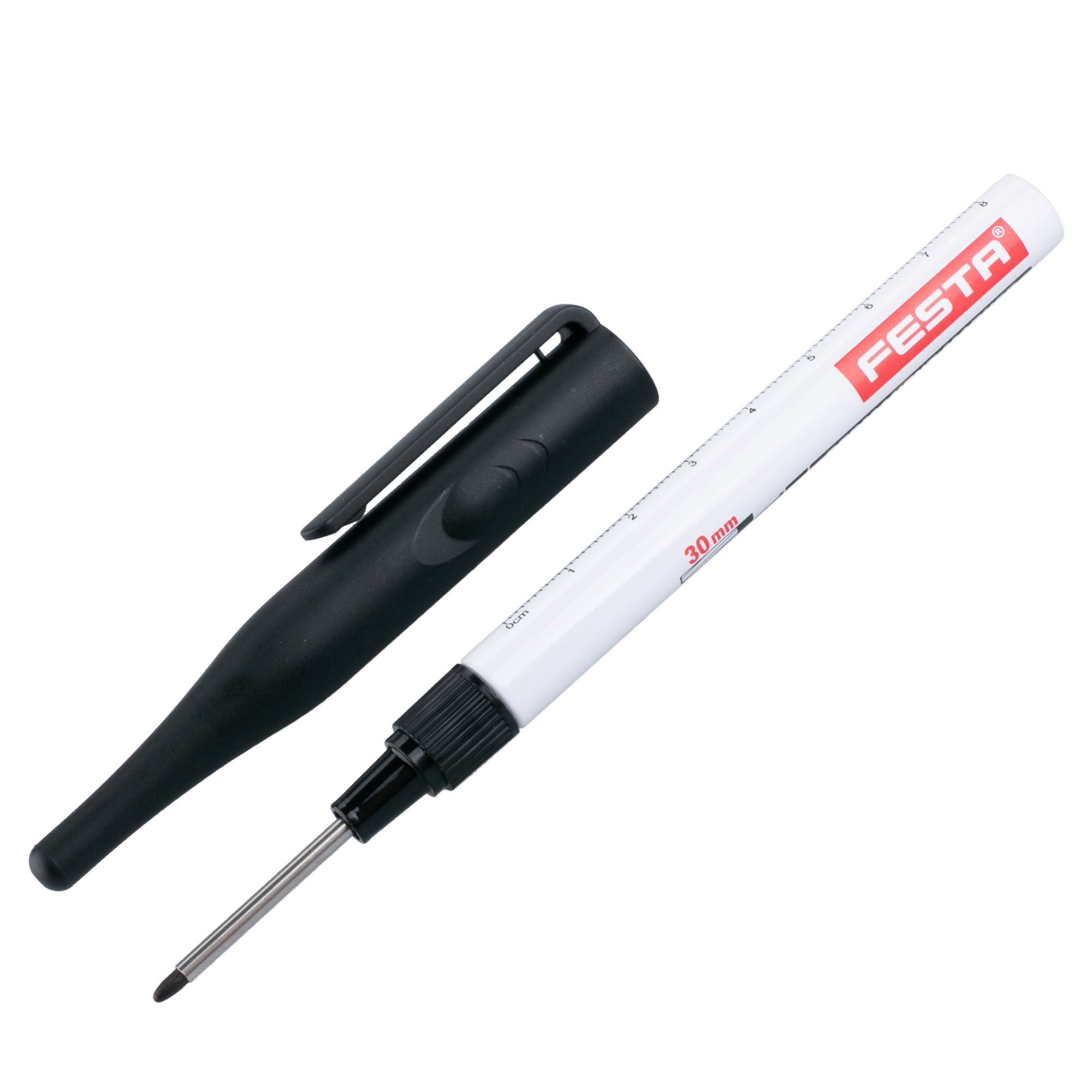 Značkovač hloubkový, permanentní, černý, FESTA