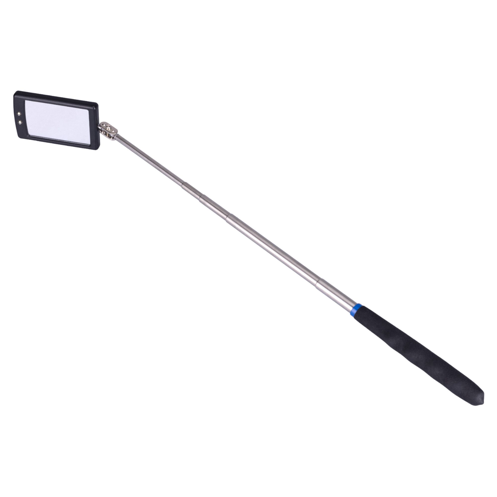 Zrcátko teleskopické s LED světlem, 290-880mm, WESTBERG