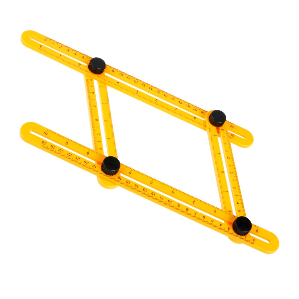 Pravítko víceúčelové, skládací, 250 x 120mm