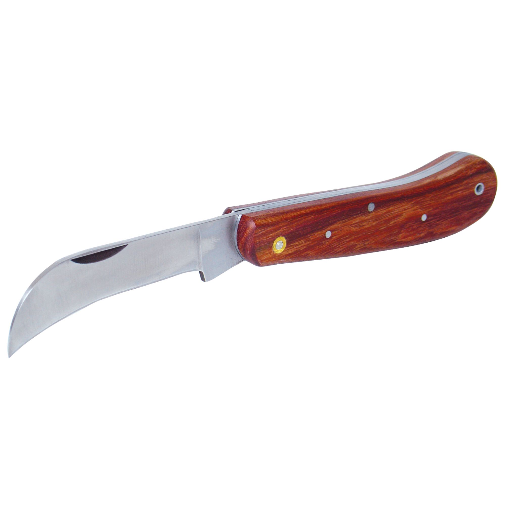 Nůž očkovací, nerez, rukojeť dřevěná, 18,5cm, FESTA