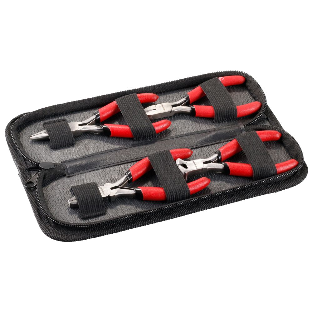 Kleště MINI, sada 4ks, nylonové pouzdro, FESTA