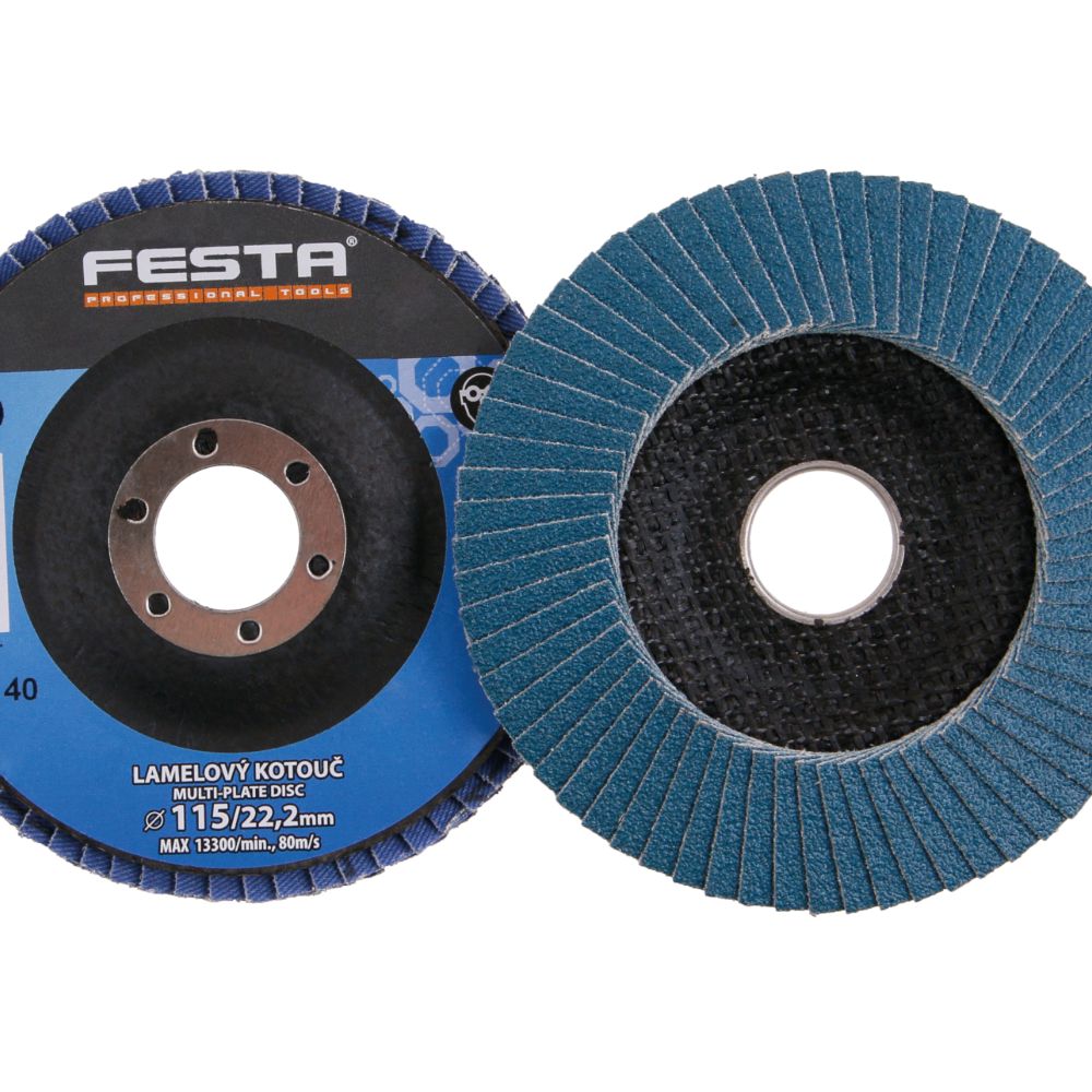 Kotouč lamelový, 115mm, P 40, FESTA
