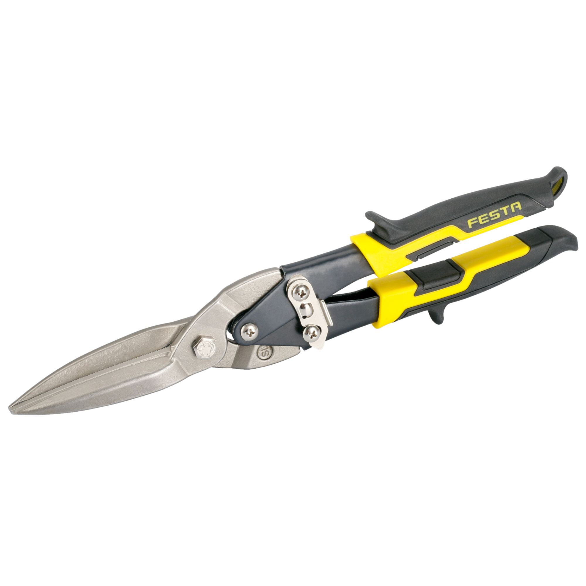 Nůžky na plech, převodové, 300mm, rovné, Cr-Mo, FESTA