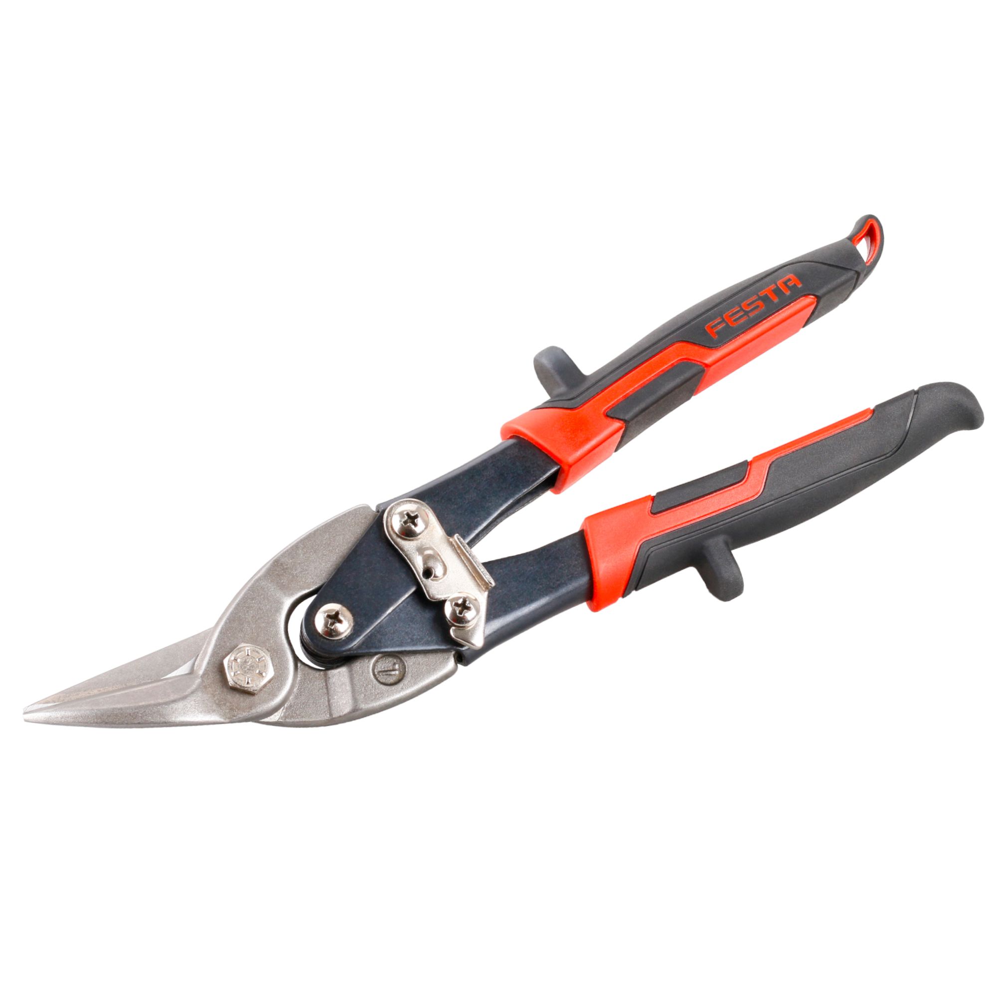 Nůžky na plech, převodové, 250mm, levé, Cr-Mo, FESTA