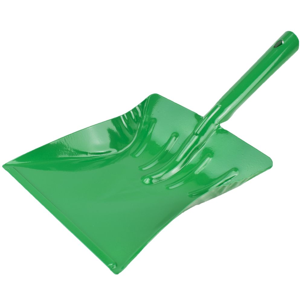 Lopatka na smetí KLASIK, celoplechová, lakovaná