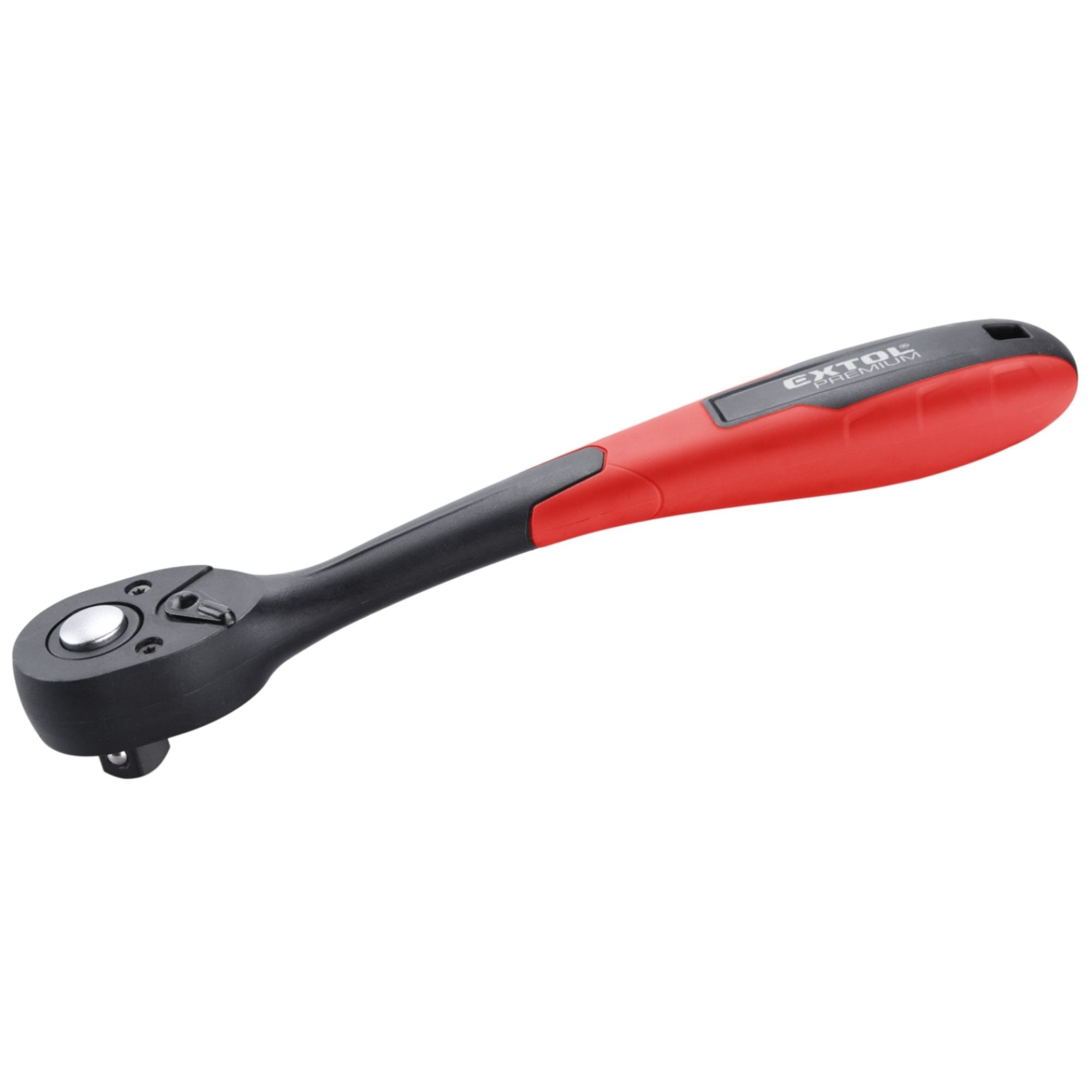 Ráčna 1/2", vyhnutá, 72 zubů, 255mm, EXTOL PREMIUM