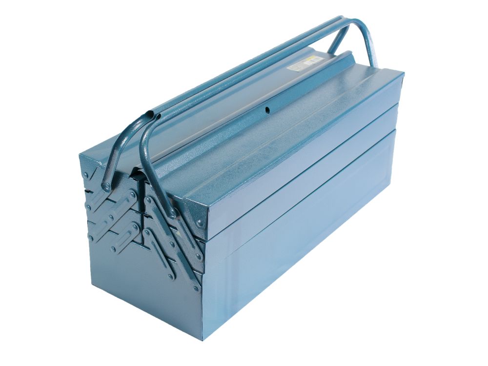 Kufr na nářádí, plech, 5 dílný, 53 x 20 x 21cm, TB101E, STREND PRO