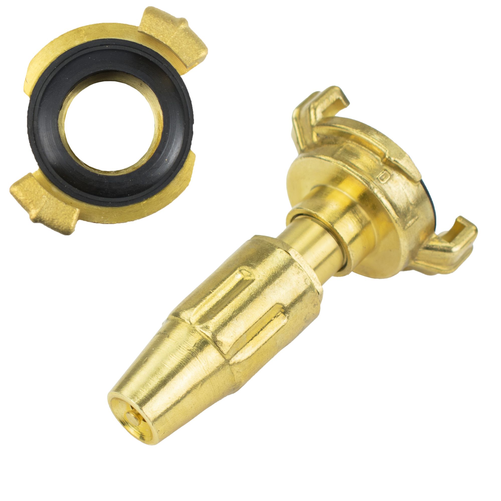 Tryska zavlažovací stavitelná, bajonet, 1/2", mosaz, GEKA