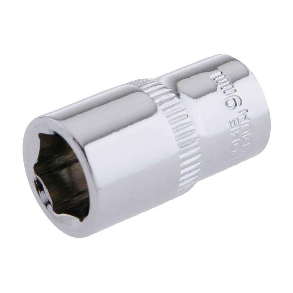 Gola hlavice 1/4", 9mm, CrV, FESTA