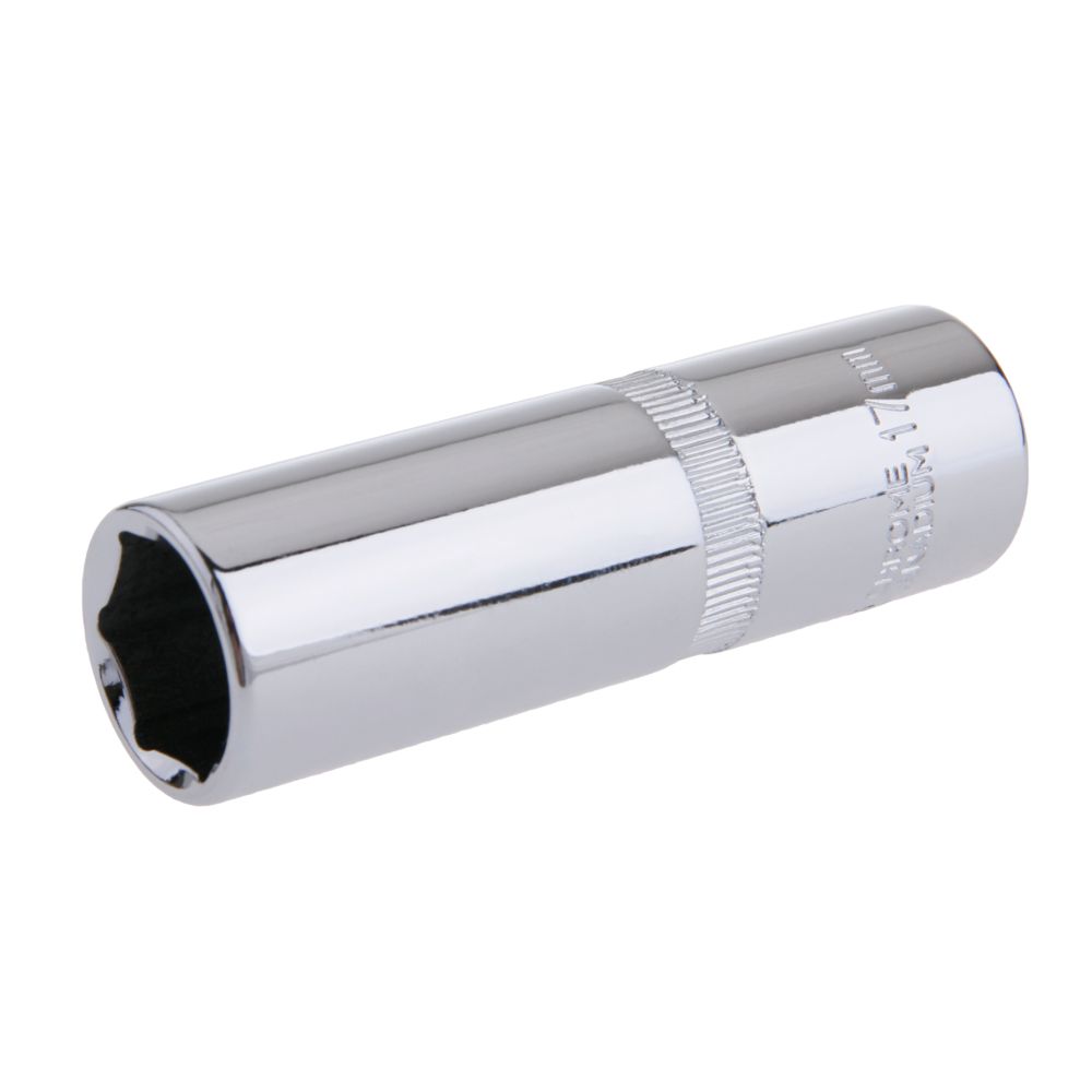 Gola hlavice 1/2", 17mm, prodloužená, CrV, FESTA