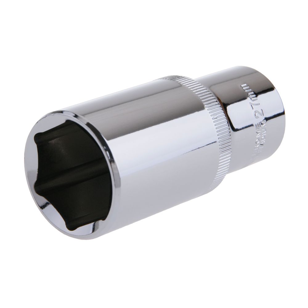 Gola hlavice 1/2", 27mm, prodloužená, CrV, FESTA