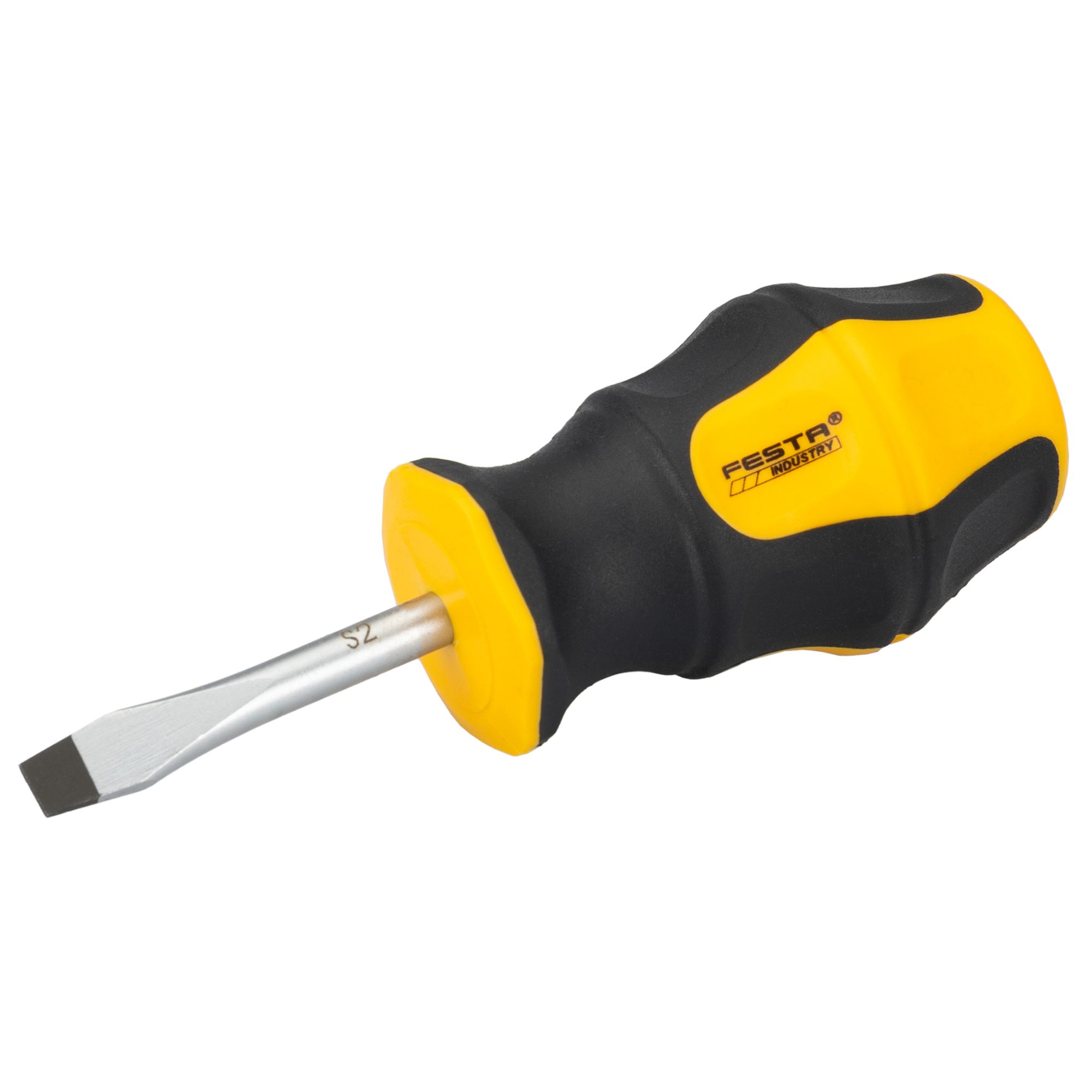 Šroubovák plochý, 6.5x 38mm, S2, FESTA INDUSTRY