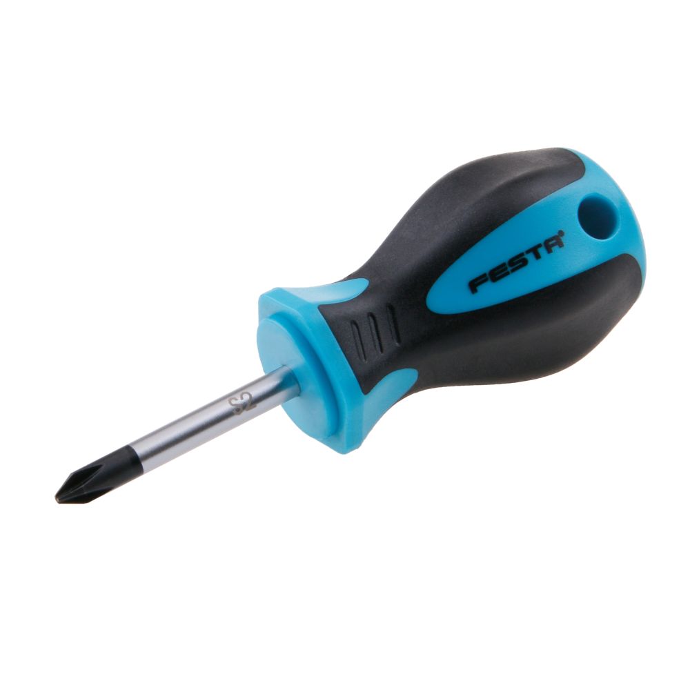 Šroubovák křížový, PH1×38mm, S2, FESTA