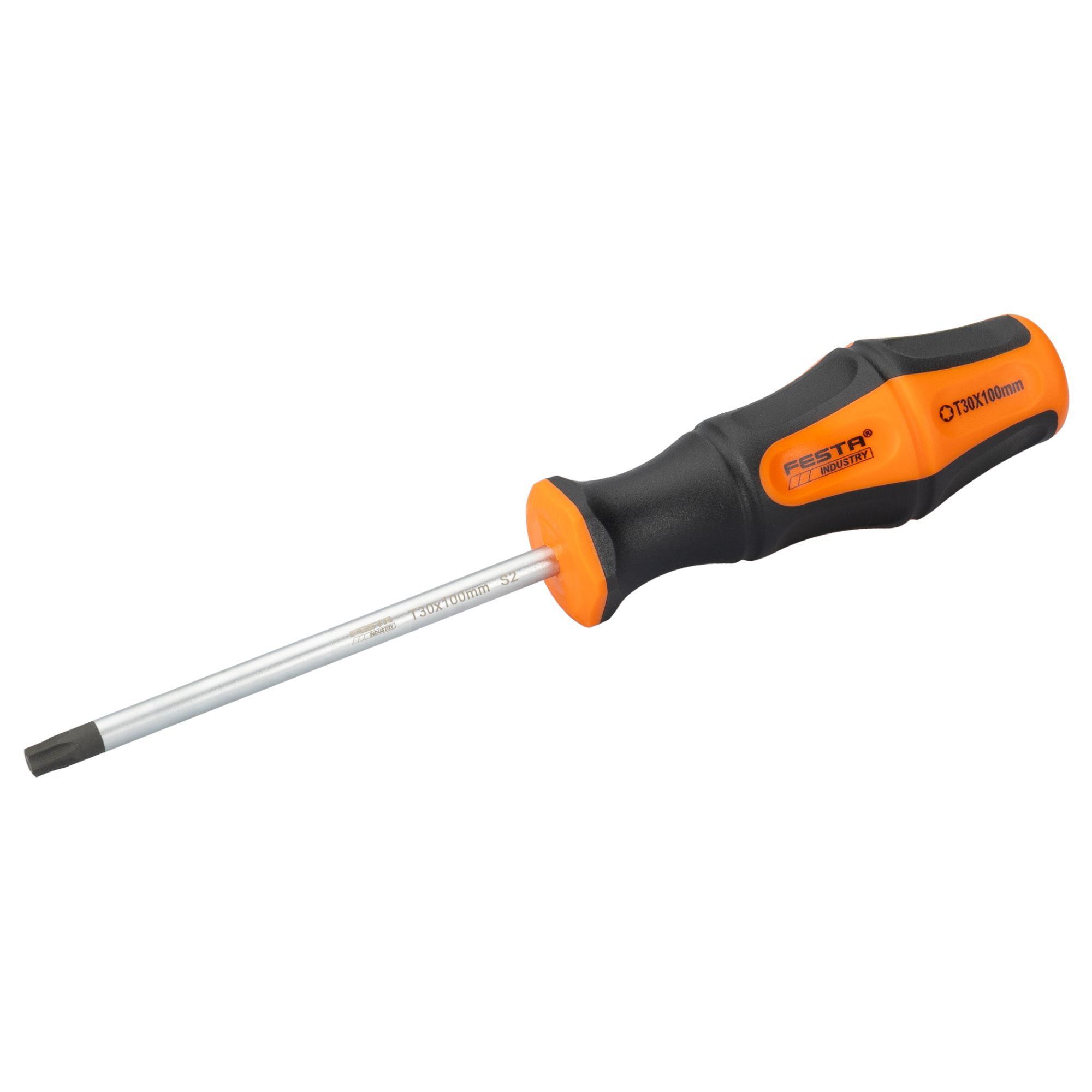 Šroubovák TORX, T30x100mm, S2, FESTA INDUSTRY