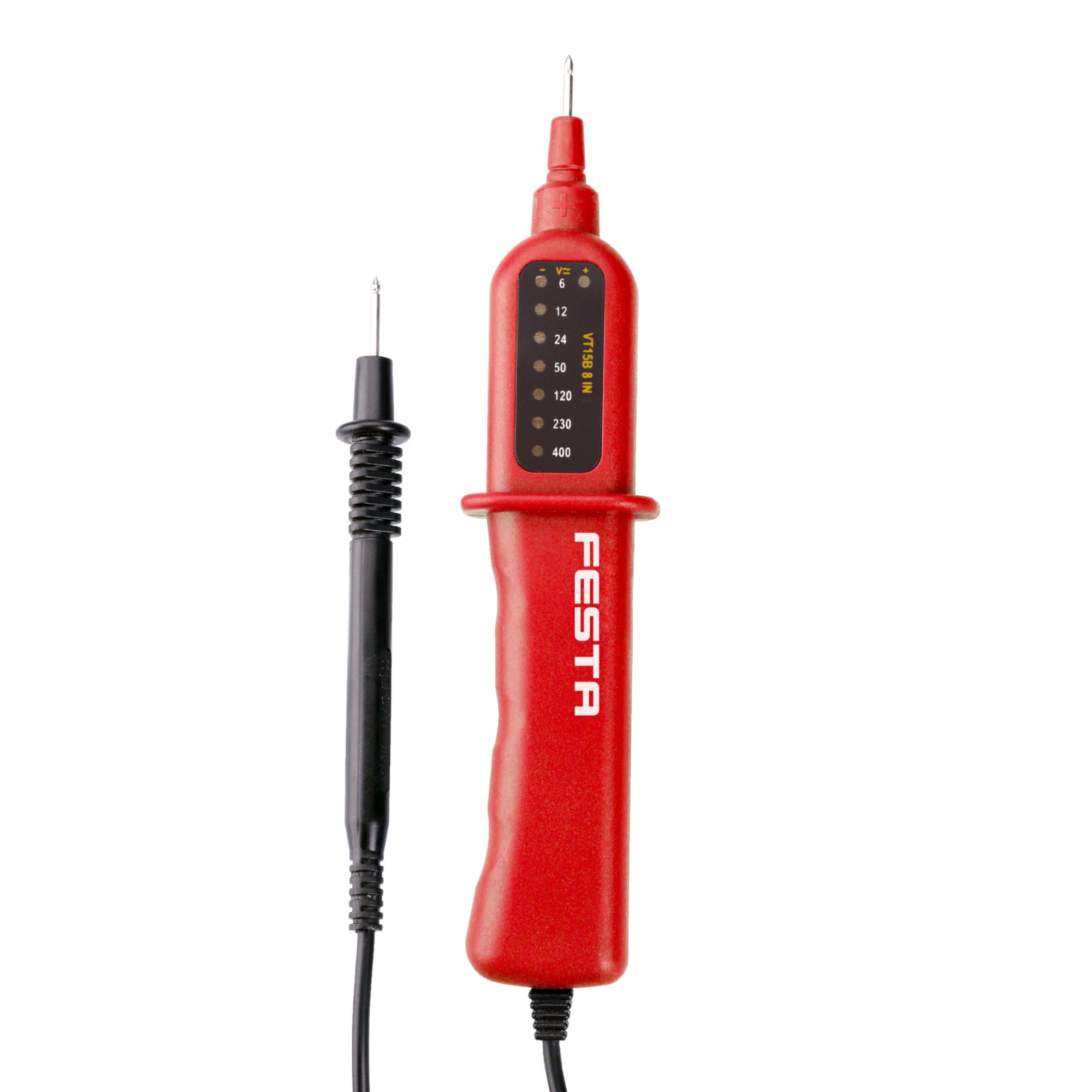 Zkoušečka napětí, LED diody, 6 - 400V, AC/DC, FESTA